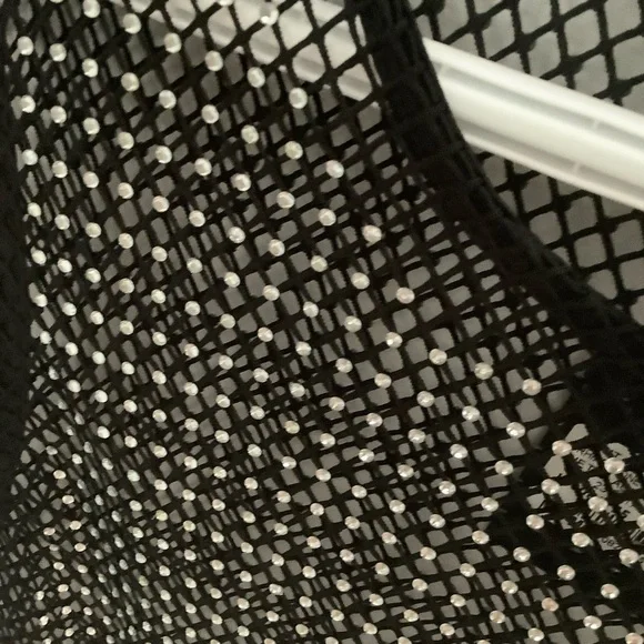 Garage Rhinestone Cropped Tank Top - Picture 5 of 9